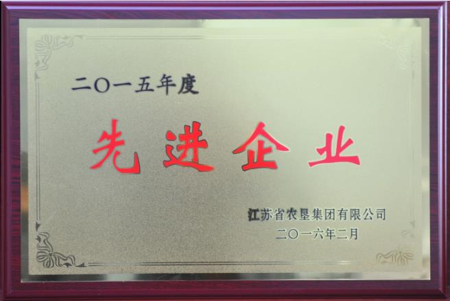 2015年度先進(jìn)企業(yè)